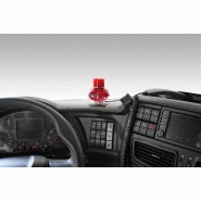 LAMPA - Base lumineuse LED rouge 10-30V pour désodorisant Trucky - câble 1,5m - Compatible avec références 936475 à 936478_4