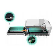 Or-pa - machine de découpe laser 2D à plateforme d'échange - Oree Laser - entièrement fermée - vitesse max 100 m/min_4