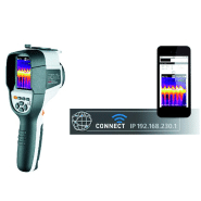 Caméra thermique compacte Connect - écran 3,2 pouces - capteur infrarouge 220x160 - plage de température -20° à 350°C - marque Romus_4