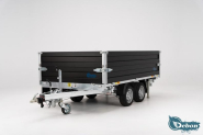 Remorque benne - 3,30 x 1,80m - 3500 kg électrique - debon pw3.3 « black edition » tri-benne_4