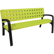 Banc public Modo en plastique 100% recyclable - traité anti-UV, anti-graffitis, sans entretien - 170 cm_4
