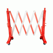 Barrière de sécurité extensible 2m - Rouge / Blanc_4