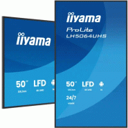 Iiyama LH5064UHS-B1AG àÉcran d'affichage dynamique àÉcran plat de signalisation numérique 127 cm (50