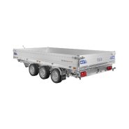 Remorque benne - Électrique tribenne - 4,06 x 2,04m - 3500 kg - Saris K3 406 204 3500 3HDE_4