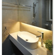 Lot de 3 réglettes LED 1m IP65 - Blanc chaud - Support aluminium - Haute luminosité SMD5050_4