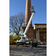 Plateforme élévatrice avec panier en aluminium de 1400x700x1100 mm