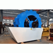 Laveur du sable à roue de 30 tph à 60 tph_4