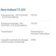 T5.105 tracteur agricole - new holland - puissance maxi 79/107 kw/ch_4
