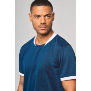 Maillot de rugby manches courtes unisexe PROACT - Réf: PA4027 - 100% polyester, ultra résistant et respirant_4