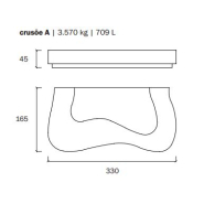 Mobilier urbain - Crusöe de Roger Albero - Réf 559-crue-e - différentes hauteurs - 685 kg à 3.570 kg_4
