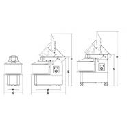 Pétrin professionnel Hercules 20-30-40-50 TA - Sirman - 17 à 44 kg - tête relevable et cuve amovible_4