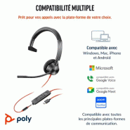 Casque USB-C Poly Blackwire 3315_4