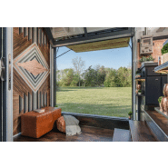 Tiny house de luxe avec conception élégante et fonctionnelle