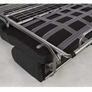 Canapé convertible express Crépuscule - Matelas Comfort Bultex® 120 cm - Gris anthracite - Fabrication italienne_4