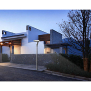 Luminaire d'éclairage public sur mât LED 100W - design moderne, étanche IP66, pour parkings et zones résidentielles - SQUOR_4