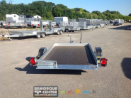 Plateau 1 essieu abaissable HUMBAUR - 310 x 170 x H15 cm - PTAC : 1300 Kg - Référence - 40685L_4