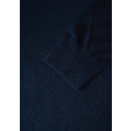 Pull-over femme - Mélange de laine mérinos de luxe et élégant - Ashbury Femme - Bleu marine - Nimbus_4