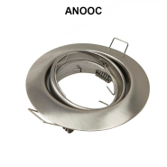 Anneau d'encastrement orientable blanc GU10 - aluminium réglable - Réf ANOOB_4