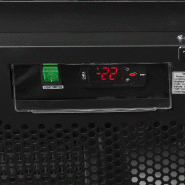Congélateur vertical vitré Atom Maxi F3DBB (1563 / 1090L) Noir TEFCOLD_4