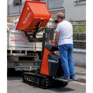 Mini-dumper Kubota KC70HV-4 - Transporteur sur chenilles - 700 kg - Transmission hydraulique_4