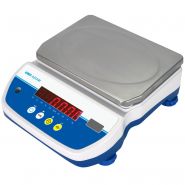 Aqua - balances commerciales lavables - AE Adam - 4kg à 32kg - IP67, double affichage LED et plateau inox_4