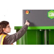 Presse à balles moyenne V8 pour l'industrie - Compactage puissant pour flux réguliers de déchets._4