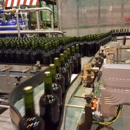 Convoyeur d'accumulation et aligneur en inox, 30000 bouteilles par heure, pour l'agroalimentaire, le pharmaceutique et la cosmétique - cms_4