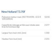 T3.70f tracteur agricole - new holland - puissance maxi 52/65 kw/ch_4
