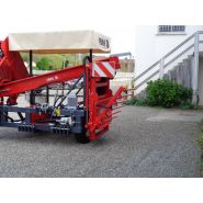Re1 récolteuse équeuteuse un rang - ERME - vitesse 4 à 6 km/h - capacité 1 ha en 8h - attelage 3 points_4