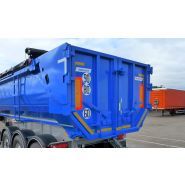 Benne Fruehauf pour travaux publics avec grande résistance à l'abrasion