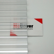 PLAQUE POLYCARBONATE ALVÉOLAIRE 16MM - COLORIS - CLAIR, EPAISSEUR - 16 MM, LARGEUR - 98 CM, LONGUEUR - 3 M_4