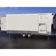 Remorque frigorifique double essieu 3000kg - RAPHA 23 - Dimensions intérieures 4m90 x 1m90 x 1m90_4