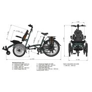Vélo électrique pour Fauteuil Roulant - Opair - Van Raam_4