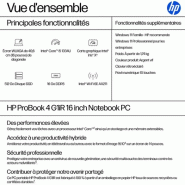 HP ProBook 4 G1iR Intel® Core¢ i5 i5-1334U Ordinateur portable 40,6 cm (16