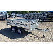 Remorque - roues dessous - 2,54 x 1,53 m - 750 kg - MARTZ HOCHLADER 250/2_4