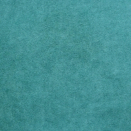 Armoire lit escamotable Bermudes Sofa - Blanc bandeau chêne - Canapé bleu azur 140x200 cm_4