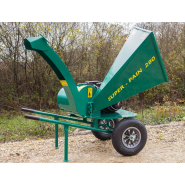 Broyeur à 2 ou 3 couteaux radiaux - SUPER-PAIN 280 motorisé électrique_4