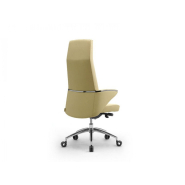 Fauteuil de direction haut de gamme ZEUS - design moderne, finitions cuir, tissu ignifugé et similicuir, garantie 5 ans_4