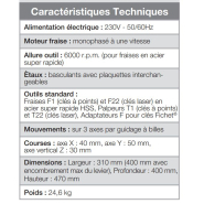 Matrix Pro pour reproduction de clés Fichet® et autres types
