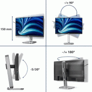 Philips 4000 series 24B2N4200/00 écran plat de PC 60,5 cm (23.8