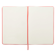 Set bloc-notes en simili-cuir - 100 pages non lignées - Stylo à bille assorti - Encre bleue - Livré en boîte cadeau_4