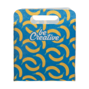 Organisateur de bureau en feutre RPET - impression quadri personnalisée avec poignées découpées_4