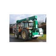 Nacelle élévatrice pour travaux en intérieur ou extérieur sur bâtiments et structures élevées