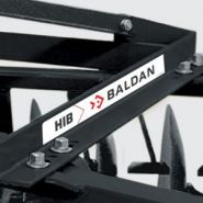 Hib - Déchaumeur hydraulique Baldan - Travail profond 50-150 mm pour petites aires difficiles_4