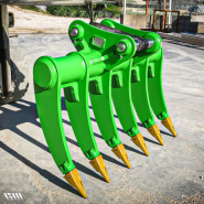 Multiripper industriel Série ANC - 18 modèles renforcés pour pelle de 3 à 40 tonnes - Marque FRAVIZEL_4