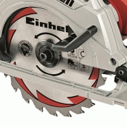 Scie circulaire de table 1200 W - TE-CS 165 - réglages sans outil, lame CT haut de gamme, rail-guide Einhell_4