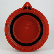 Couvercle Anisa Ø150 Plein - Rouge (Joint EPDM)_4