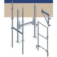 Securifran Échafaudage - Altrad Équipement - Tube acier galvanisé Ø45mm - Largeur 800mm et travées réglables_4