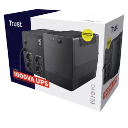 Trust Paxxon alimentation d'énergie non interruptible 1 kVA 600 W 4 sortie(s) CA