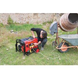 Mf3800 groupe électrogène - Mecafer - 3500W, moteur 7 HP, autonomie 10h, facilement transportable
